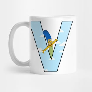 Simpsons letter Mug